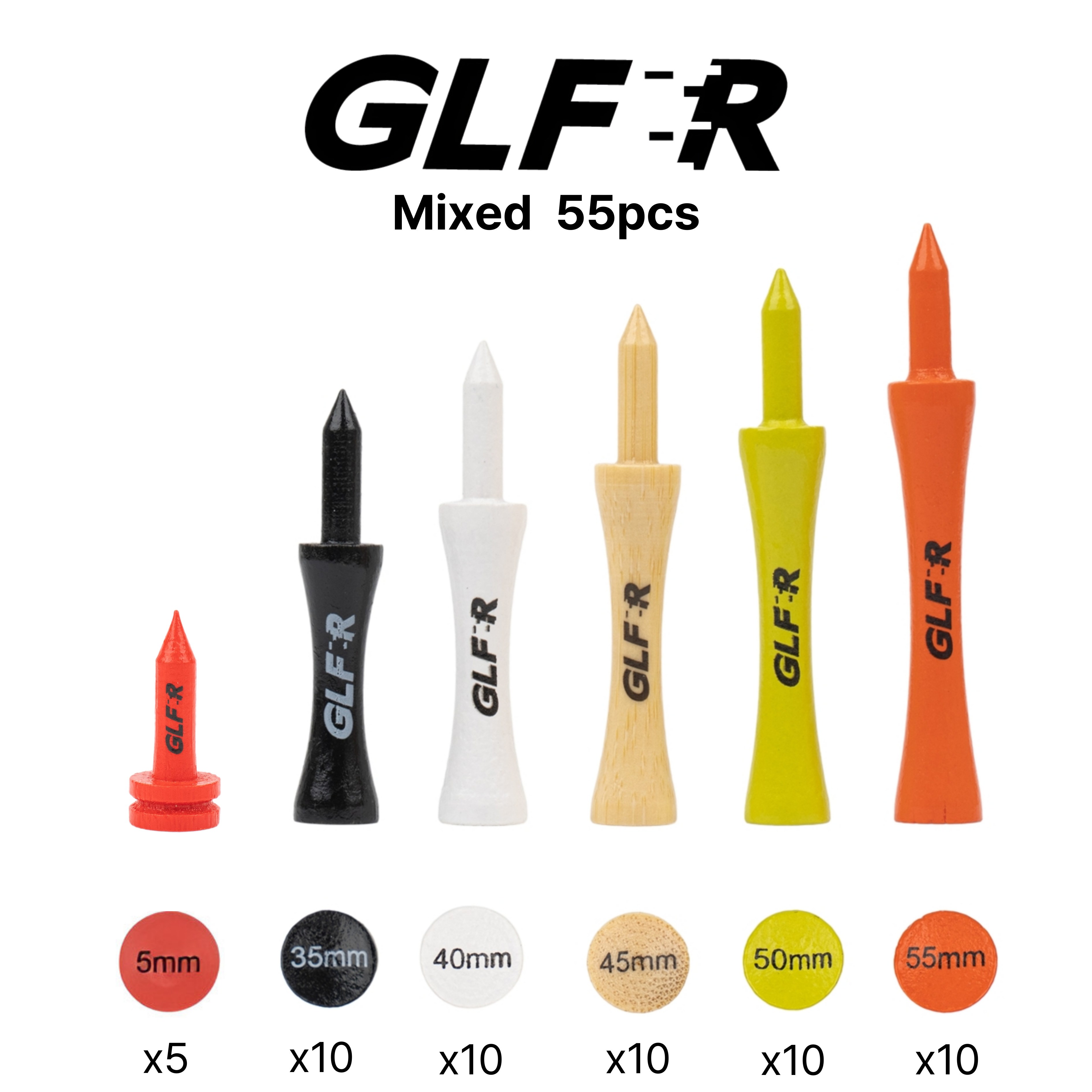 GLFR 스탭 골프티 100%대나무 14,300원