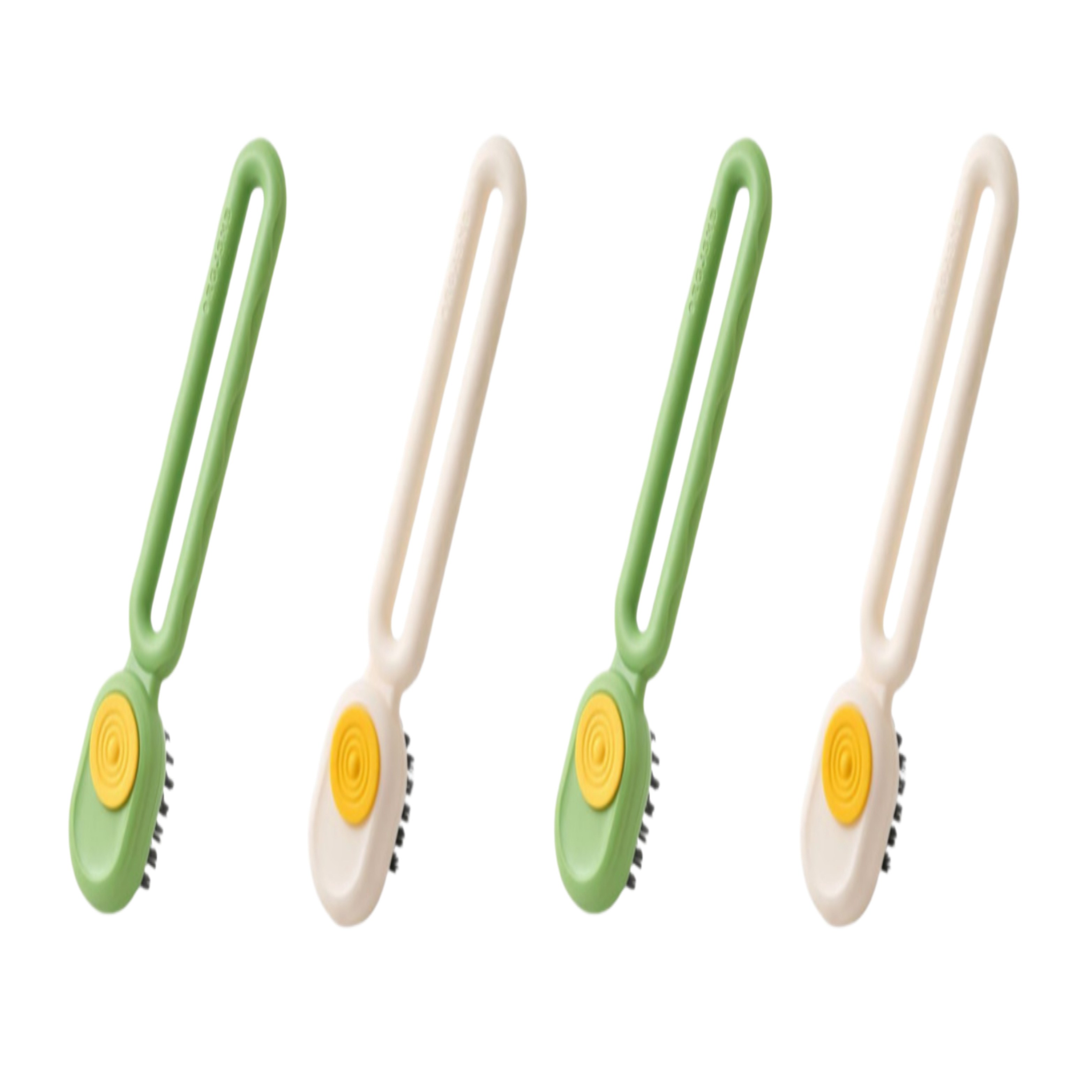 글로모 청소 세탁 다용도 운동화브러쉬, 4개, 그린, 크림 14,000원