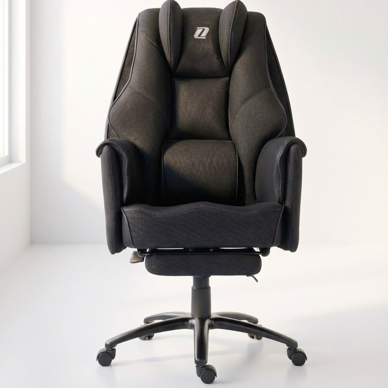제로세븐 포커스체어 중역 게이밍 의자 사무용 컴퓨터 의자, 블랙 359,000원