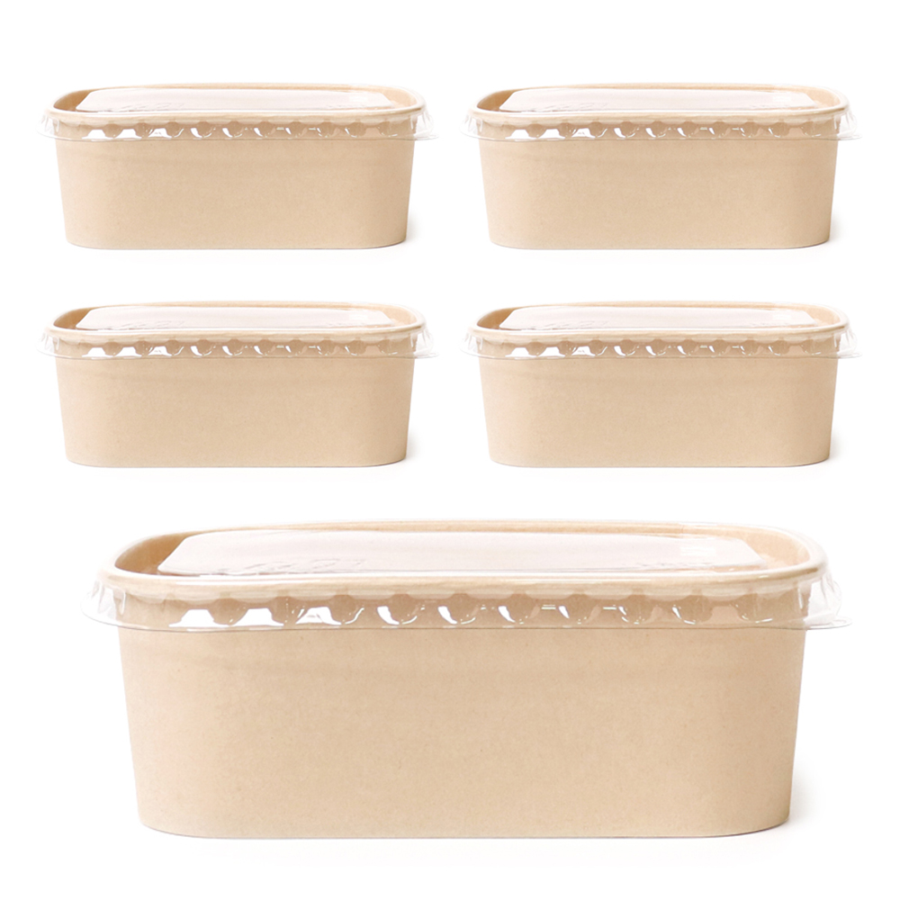 크라프트 750 직사각 일회용용기 4,680원