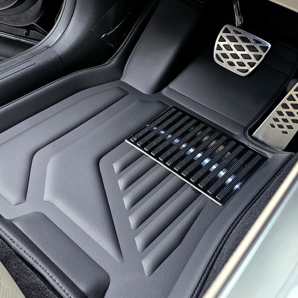 와이투 XPE 고급가죽 자동차 바닥매트 제네시스 G80 1+2열 카매트, XPE 블랙, G80 3세대 페리 (2023.11~) 97,000원