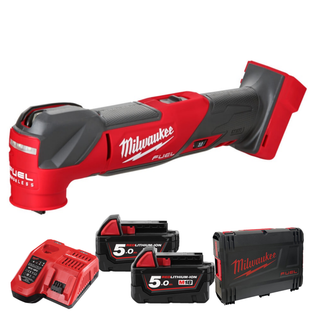 밀워키 18V FUEL 멀티커터세트  M18 FMT-502X 만능커터 전동 절단 절삭 (본체+케이스+급속충전기+5Ah 배터리 2P) 497,410원