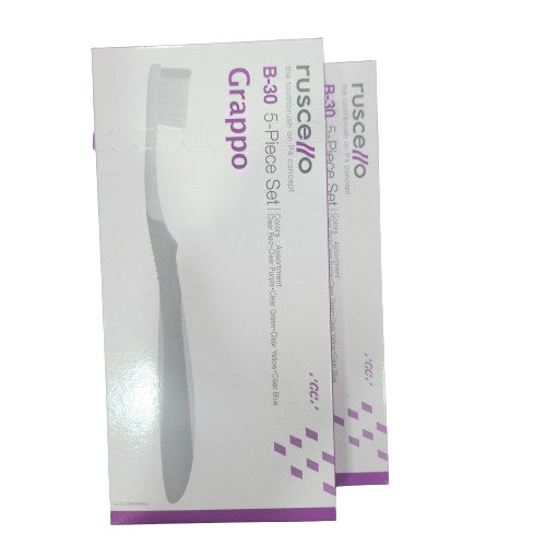 GC RUSCELLO 루셀로칫솔 파랑 핑크 초록 노랑 검정색 각 1개 40,000원