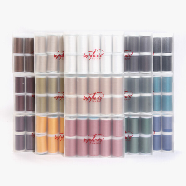 바이핸즈 아플리케 퀼팅 바느질실 10SET, 1개, PQ127 진베이지 34,900원