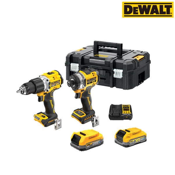 [디월트] DCK2047E1S1T / 20V MAX XR BL 파워스텍 DCF860N + DCD806N 1.7Ah + 3.5Ah 충전 콤보세트 (Tstak) 673,800원