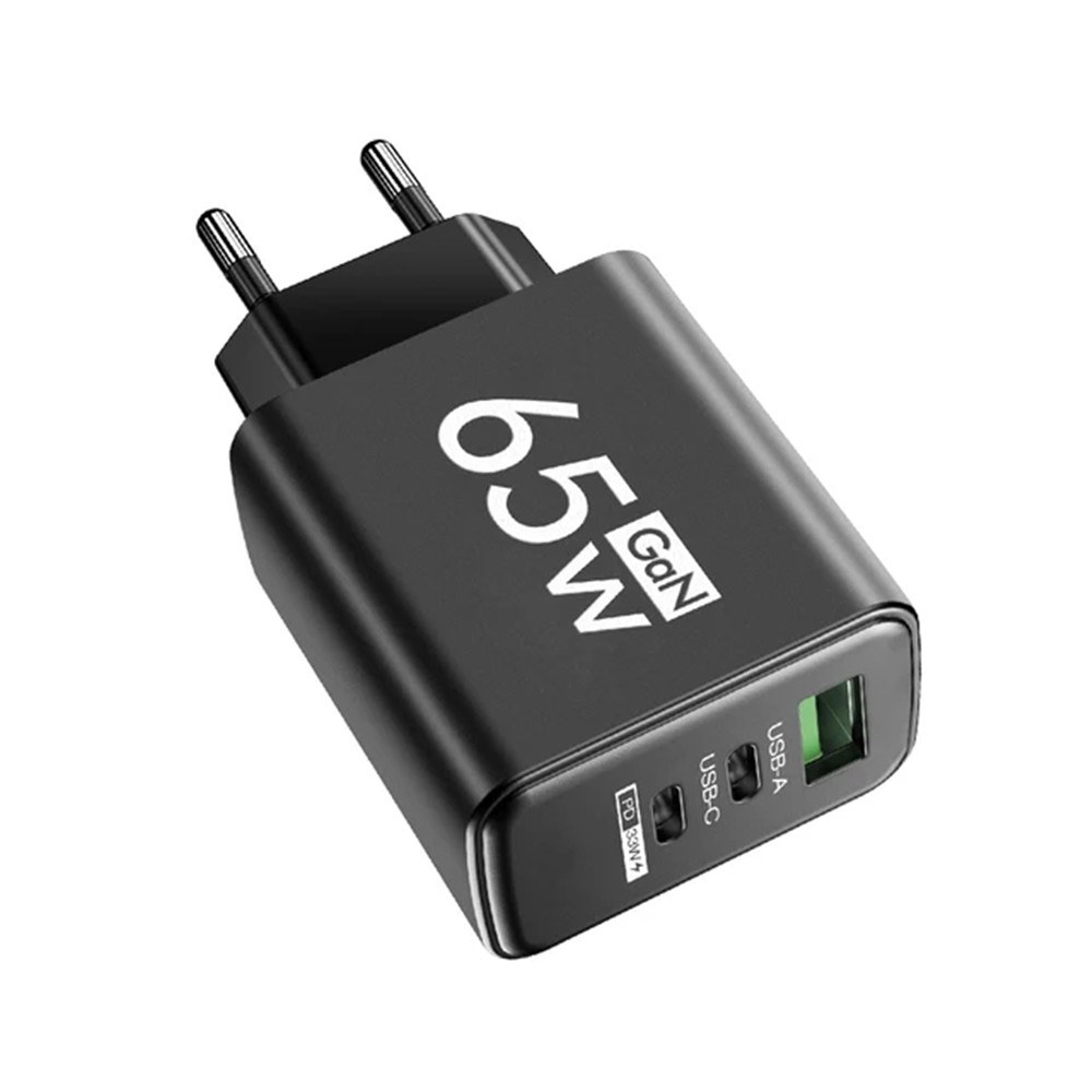65W GaN 충전기 USB 유형 C 고속 충전 빠른 3 0 QC3 PD 케이블 iPhone 용 휴대 전화 어댑터 10,100원