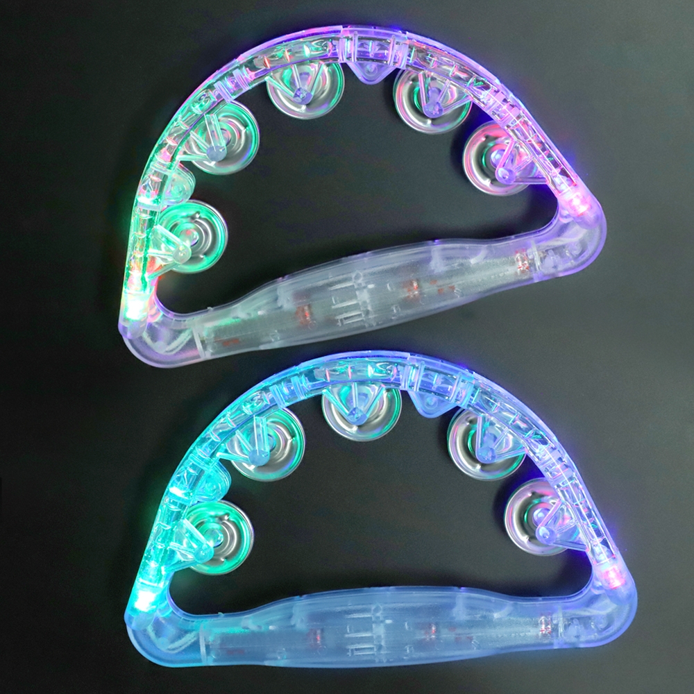 비에이비오 LED 대형 발광 탬버린 22 x 13.5 cm, 랜덤발송, 2개 10,800원