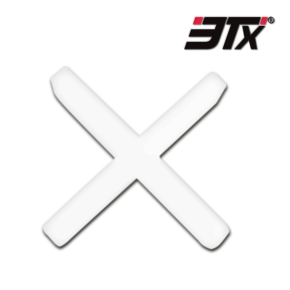 3Tx 타일 쿠사비 일자 쿠사비 십자 쿠사비 타일 간격제 티자 쿠사비 T자 스페이스 타일 간격제, 1개, 십자 화이트 1.5mm/300pcs 1,700원