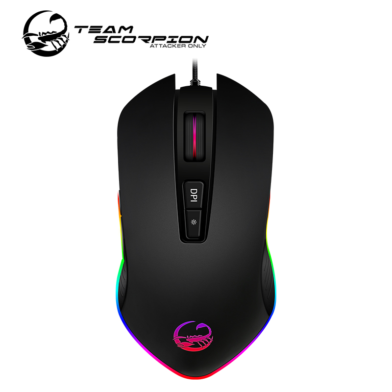 팀스콜피온 LUCA X1 RGB 유선 게이밍 마우스 PIXART 센서 옴론 스위치 21,800원