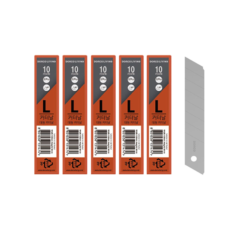 (주)도루코 프로컷 L커터날 50개 100개 8,060원