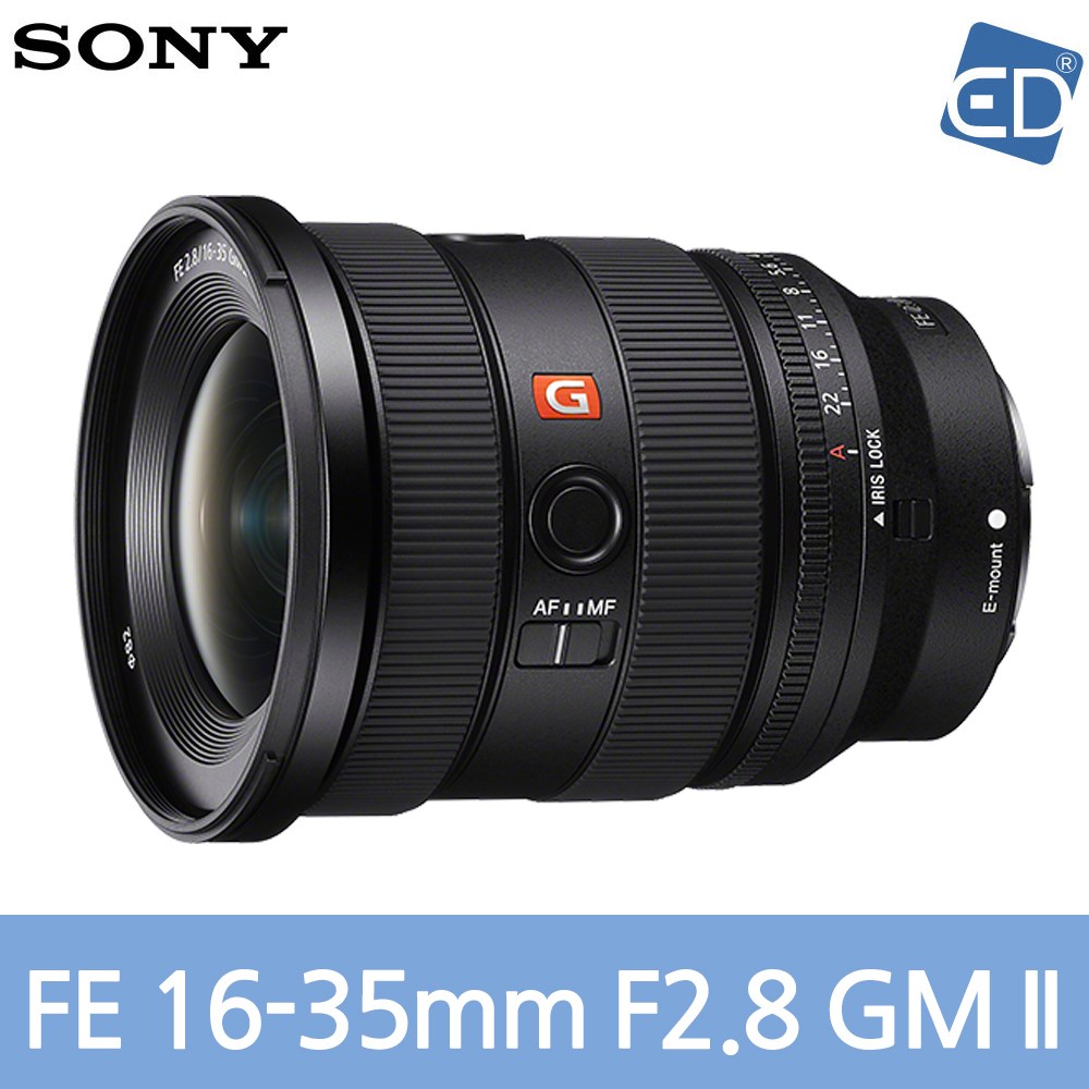 [소니정품]렌즈 FE 16-35mm F2.8 GM II (후드+파우치포함)/SEL1635GM2/ED 2,900,000원