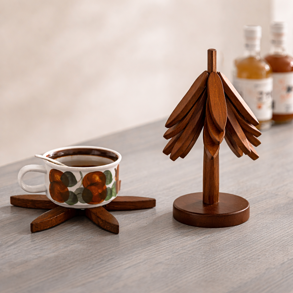 루이쉘 원목 냄비받침대, 1개, 월넷 8,900원