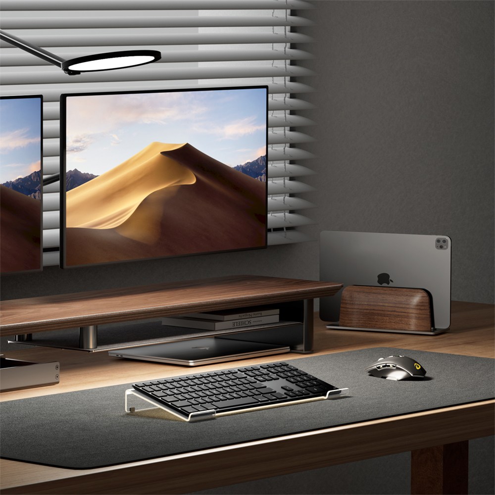 애니클리어 프리미엄 알루미늄 원목 노트북 세로꽂이 스탠드 AP-6plus 23,800원