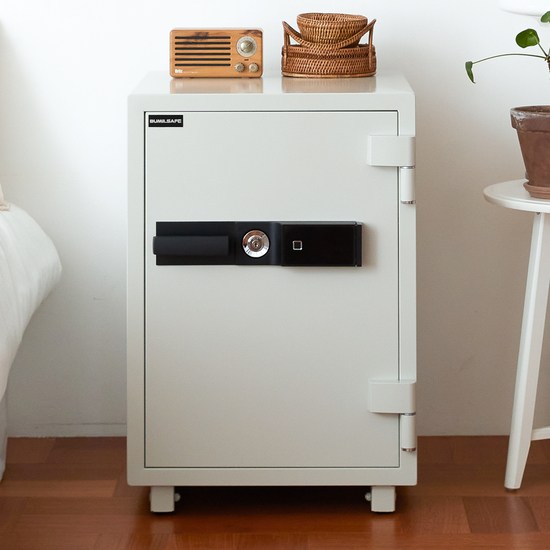 범일금고 TOF105 지문인식 내화금고 115kg 가정 사무용 저전압알림 서랍 선반 479,130원