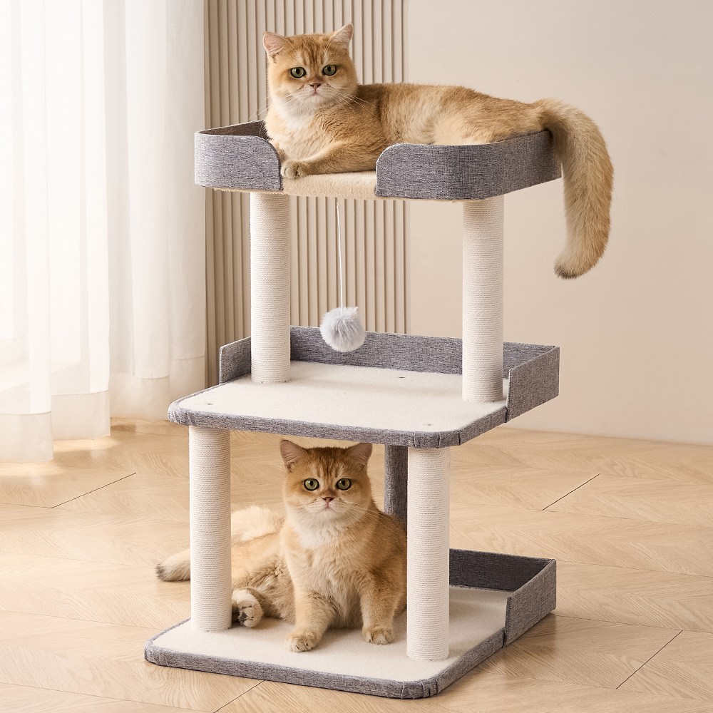 에스엘씨펫 고양이 3단 플랫폼 중형 캣타워 41,320원