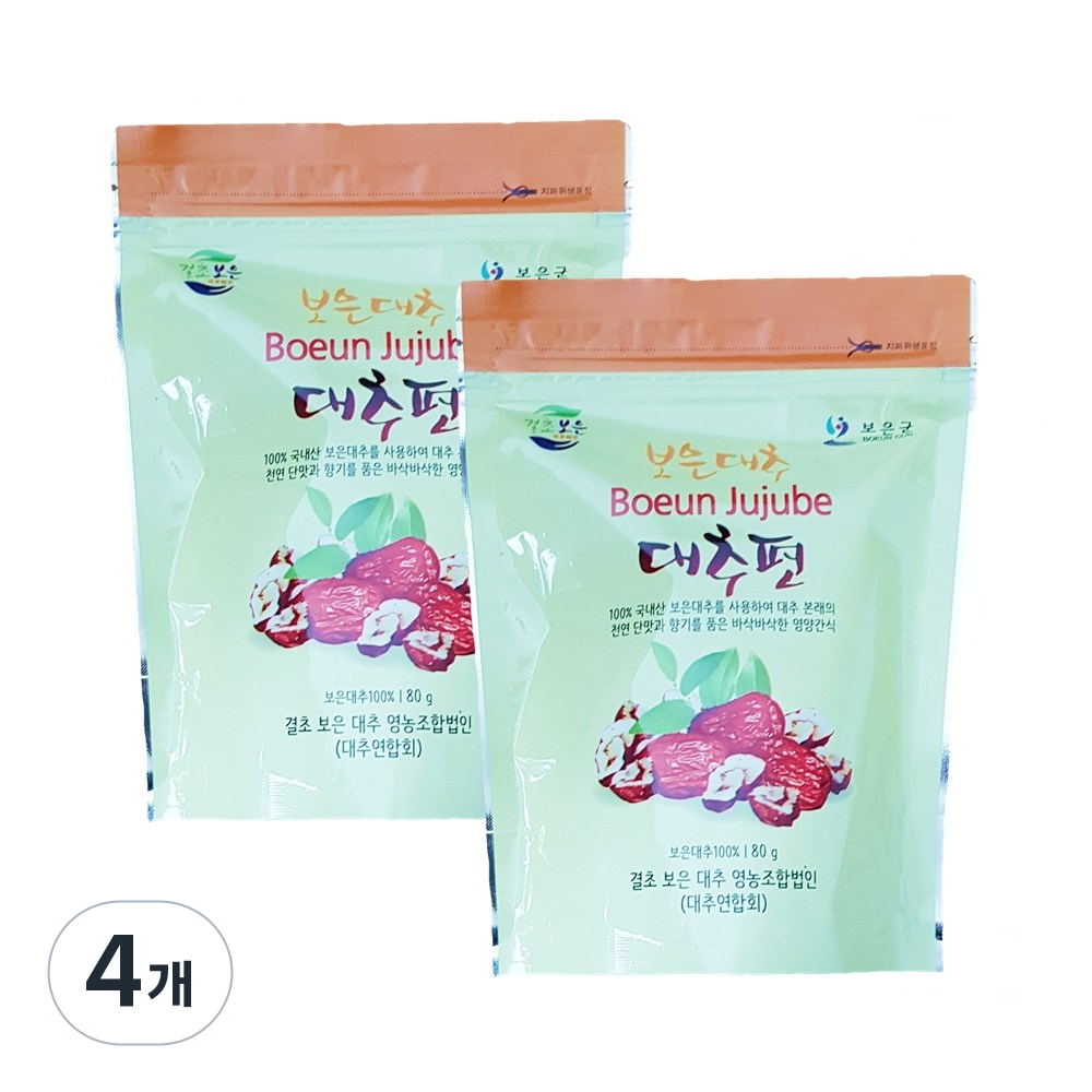 보은두레농장 대추칩 바삭하고 자연간식 17,460원