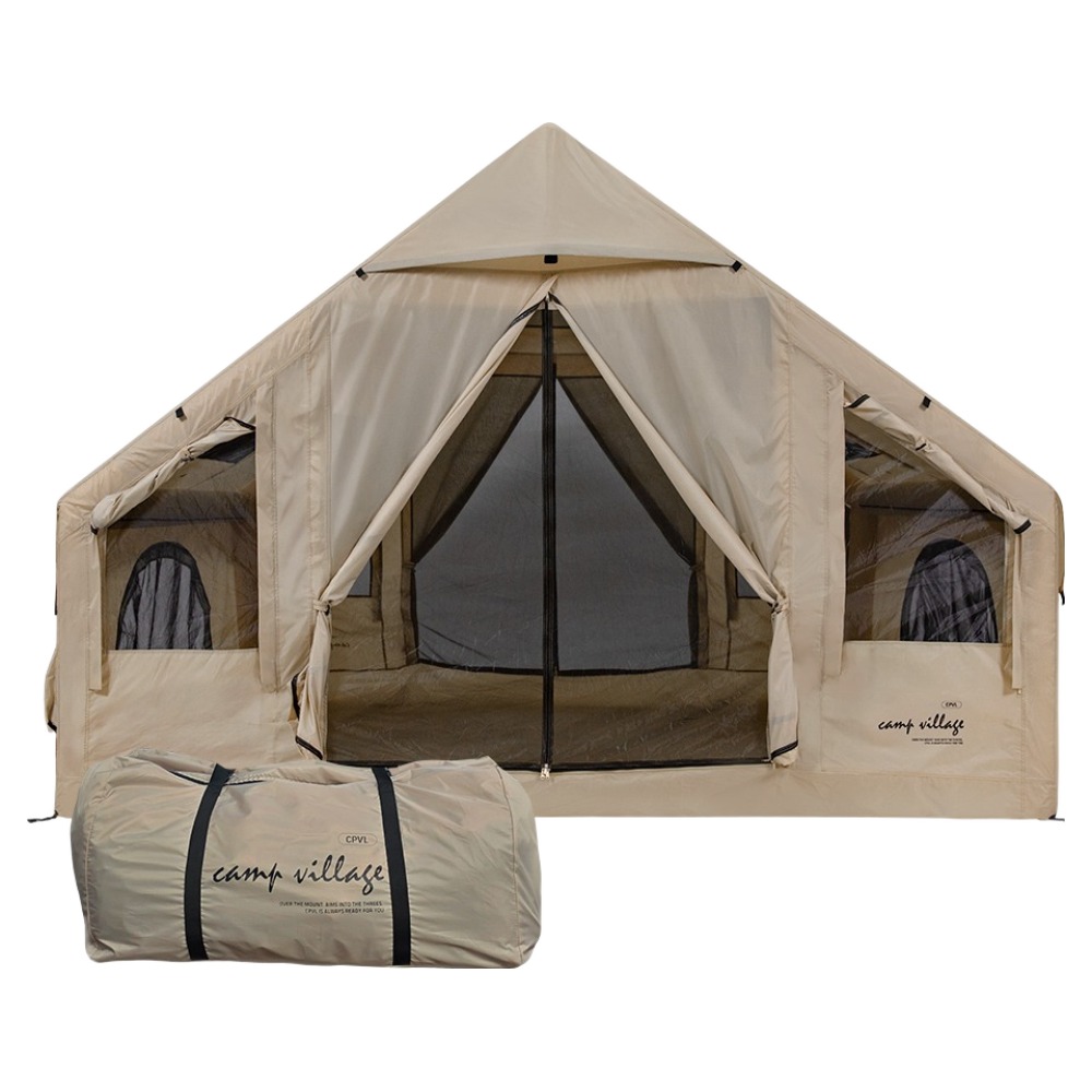 캠프빌리지 스톰가드 에어텐트 CVTT-010, 베이지, 4인용 419,900원