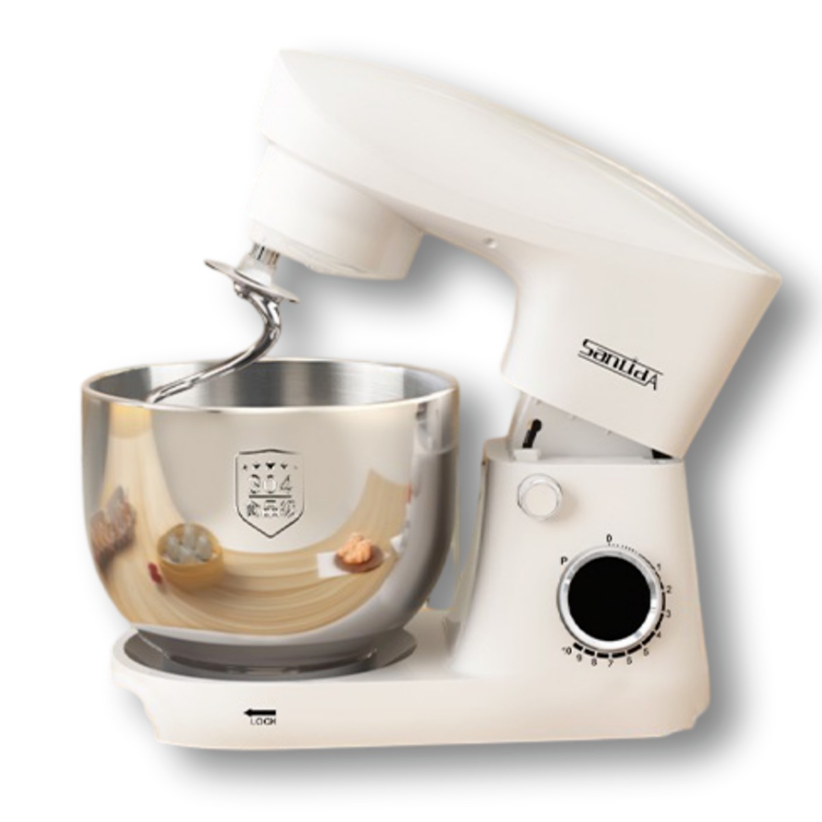 제이쿠쿠 전동 반죽기 발효기 제빵기 휘핑기 머랭 업소용 가정용, 1개, 5L, 화이트 159,000원