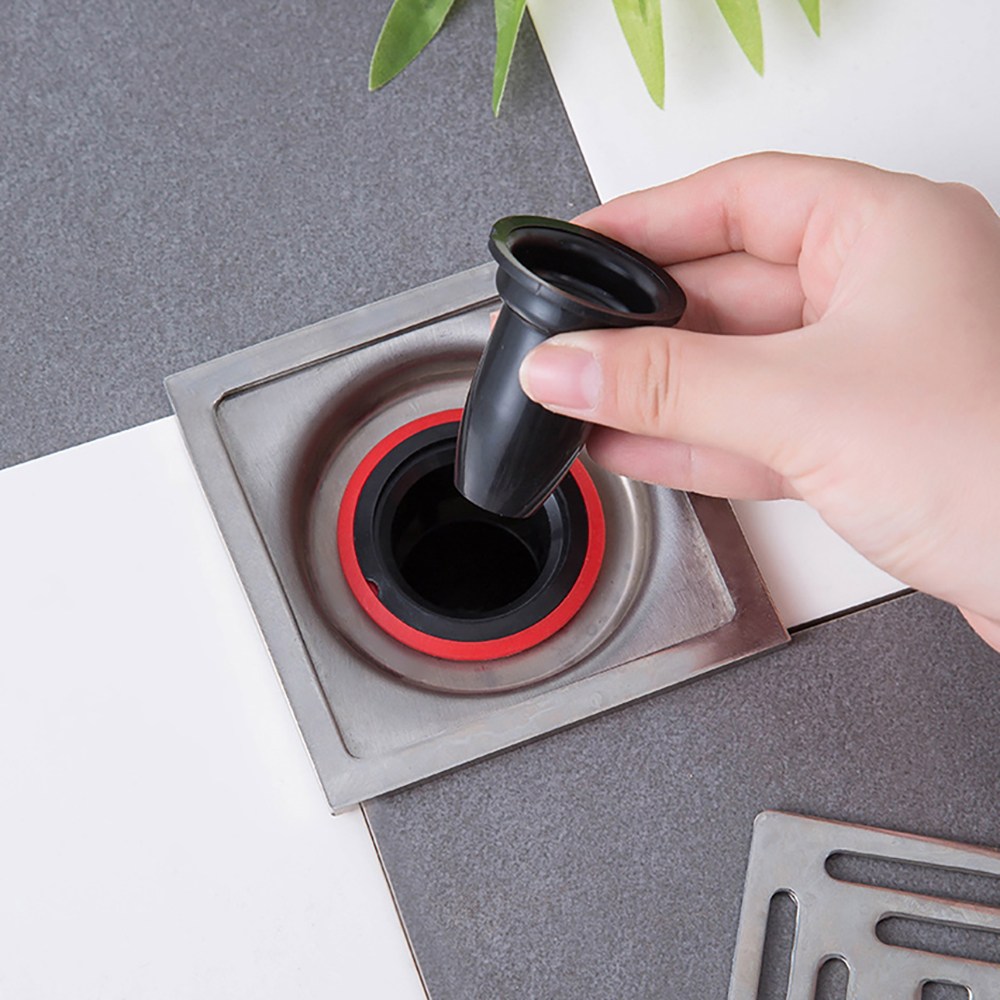 리빙쉘 욕실 화장실 하수구 냄새 역류방지 실리콘 마개 하수구 트랩 3,900원