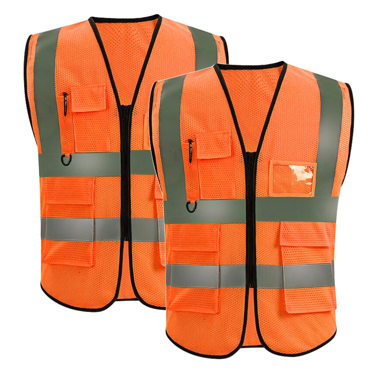 코드시크 고휘도 반사 멀티포켓 현장 안전조끼 고급형 17,300원