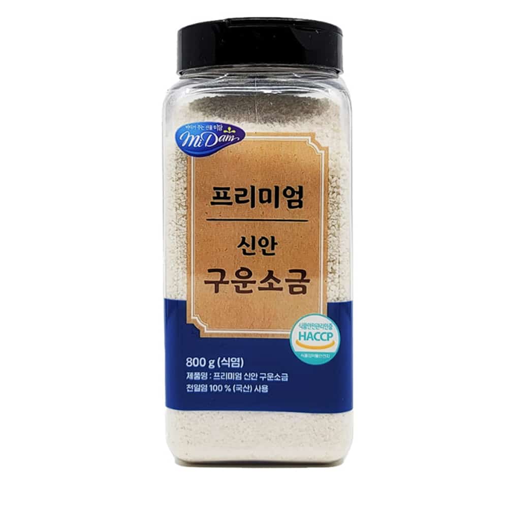 구운 소금 프리미엄 국산 천일염 100% 신안 800g pil*7116Ho 16,110원
