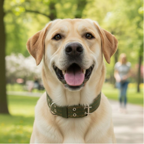 쿠할 대형견 중형견 산책 벨트 목줄, 1개, 카키색 10,900원