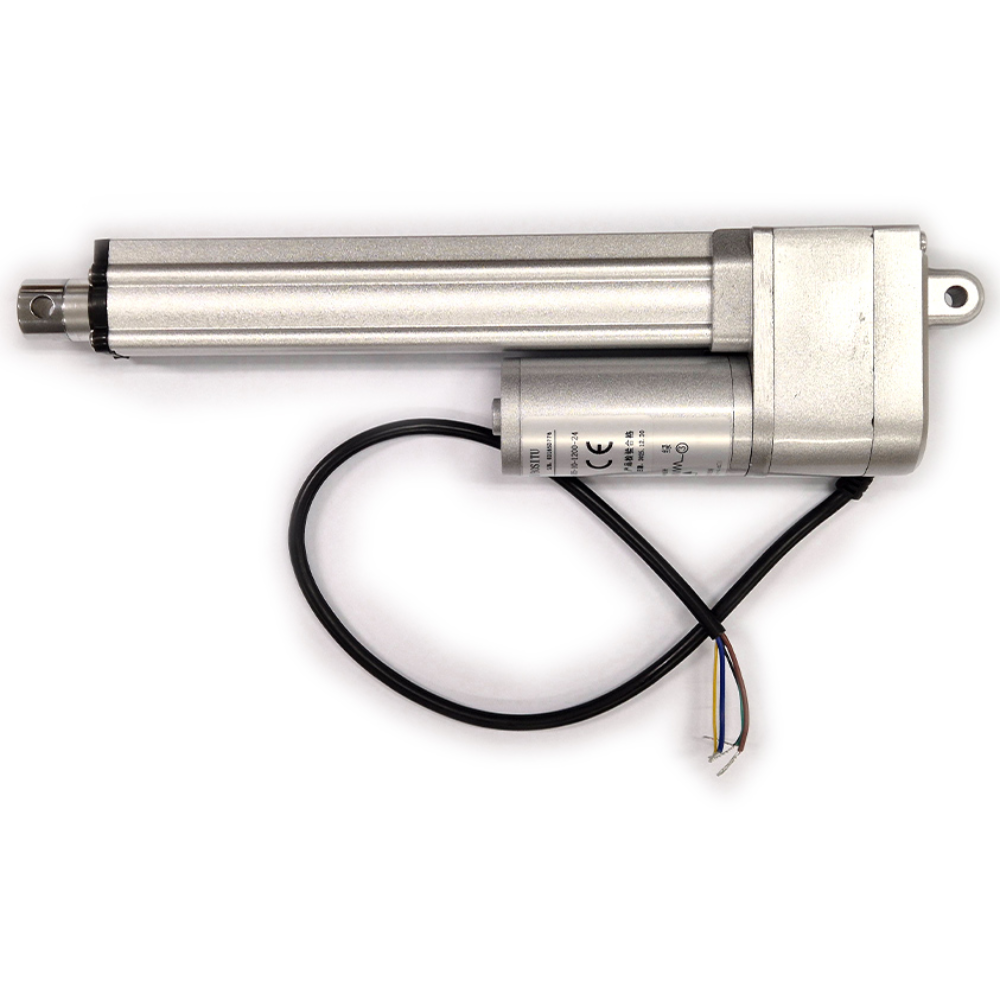 24V 리니어모터 액추에이터 150mm 스트로크 10mm/s 1200N 60W 전동 실린더, 1개, 실버 150,000원