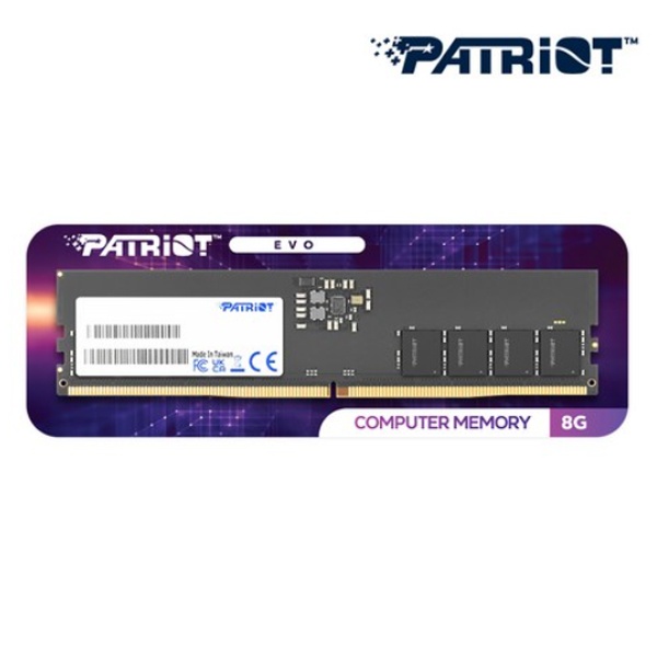 [PATRIOT] 패트리어트 DDR5 PC5-44800 CL46 EVO [8GB] (5600) 178,020원
