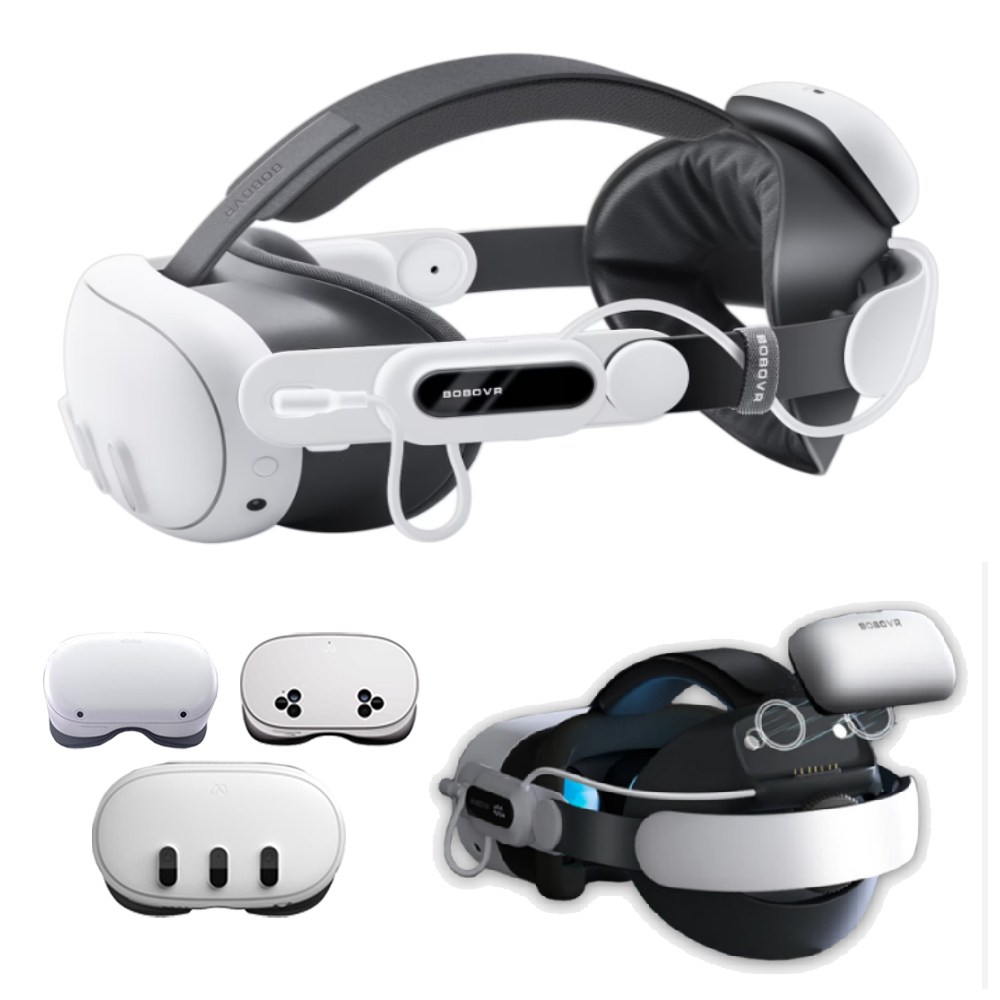 VR연구소 메타퀘스트3/3S BOBOVR E3PRO 엘리트 스트랩 악세사리 배터리 포함 119,000원