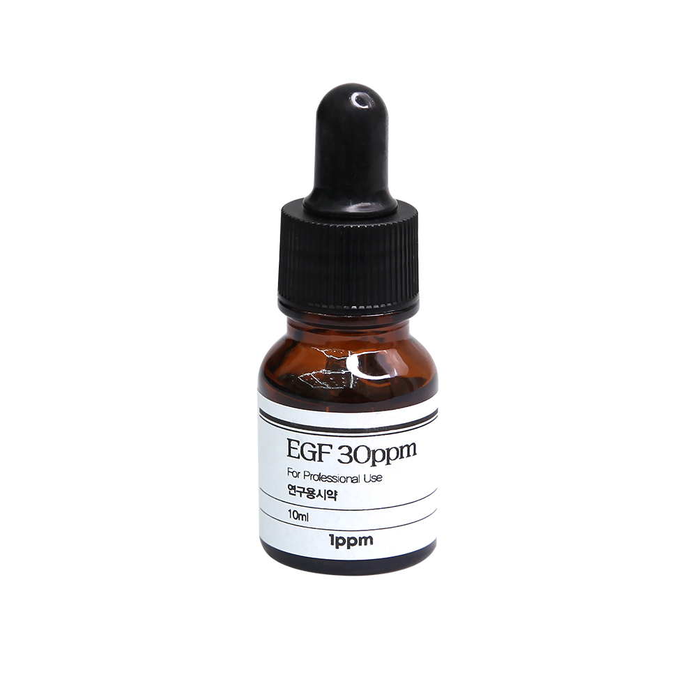 EGF 30ppm 고농축 원액 앰플 10ml 이지에프 재생 탄력 주름 고함량 연구용시약, 1개, 10g 86,000원