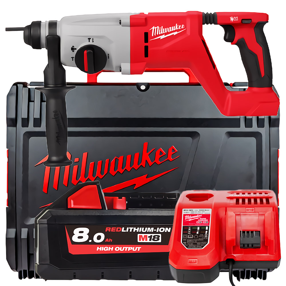 밀워키공식대리점M18 BLHACD26-801X 26mm 18V 충전 로터리 함마드릴 SDS PLUS 전동 파괴 해머 앙카 드릴 뿌레카 498,800원