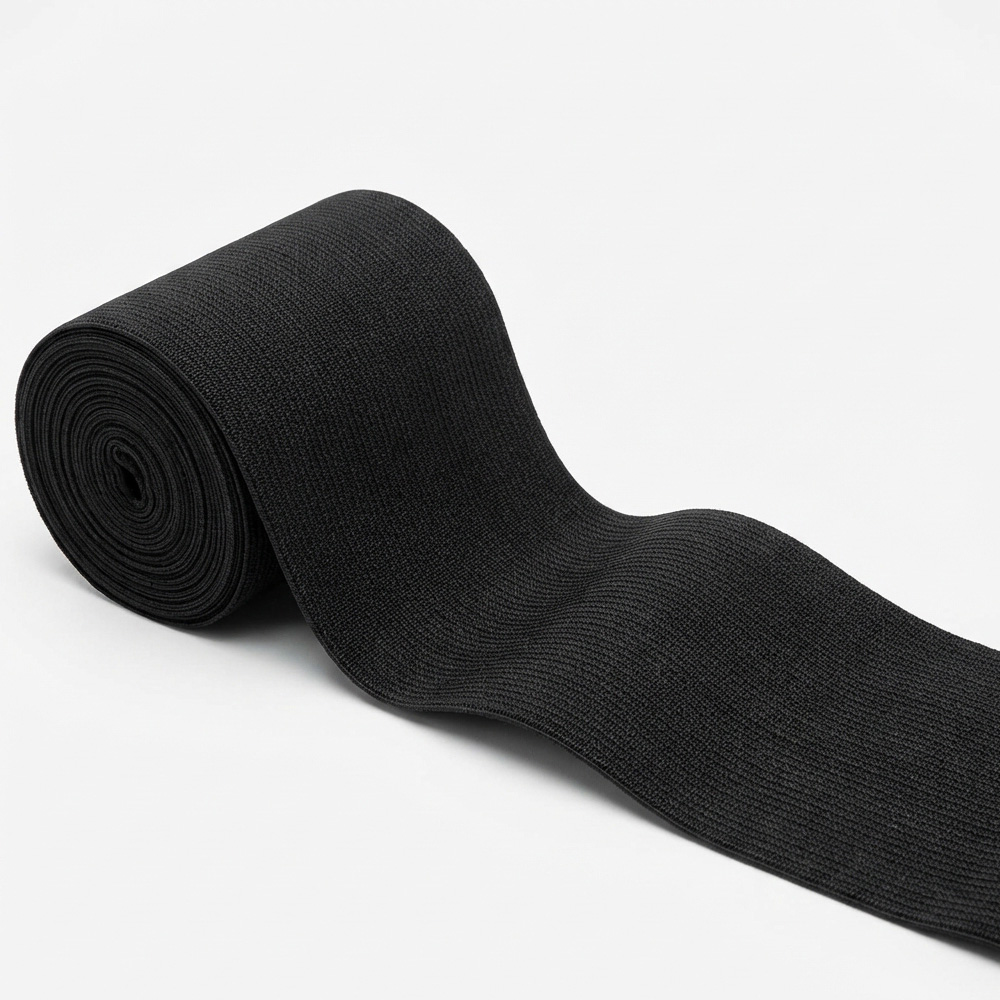 폭10cm 고무밴드 고탄력 허리밴드 의류 밴딩 재봉용 고무 1마(90cm), 1개, 10cm(블랙) 1마 4,500원