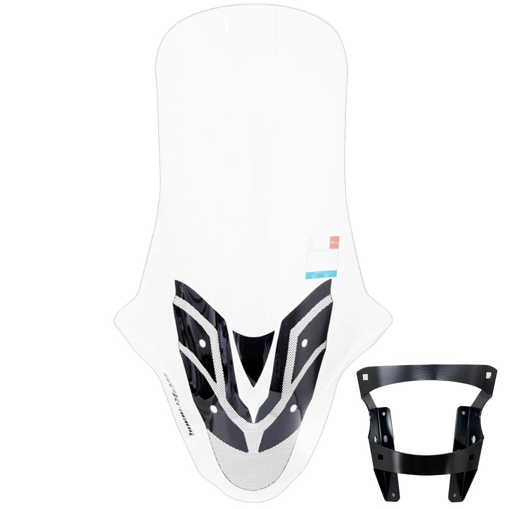 바이크핏 NMAX 125 롱스크린 98cm 브라켓 세트 25-26 호환 윈드쉴드 바람막이, 1세트 166,000원