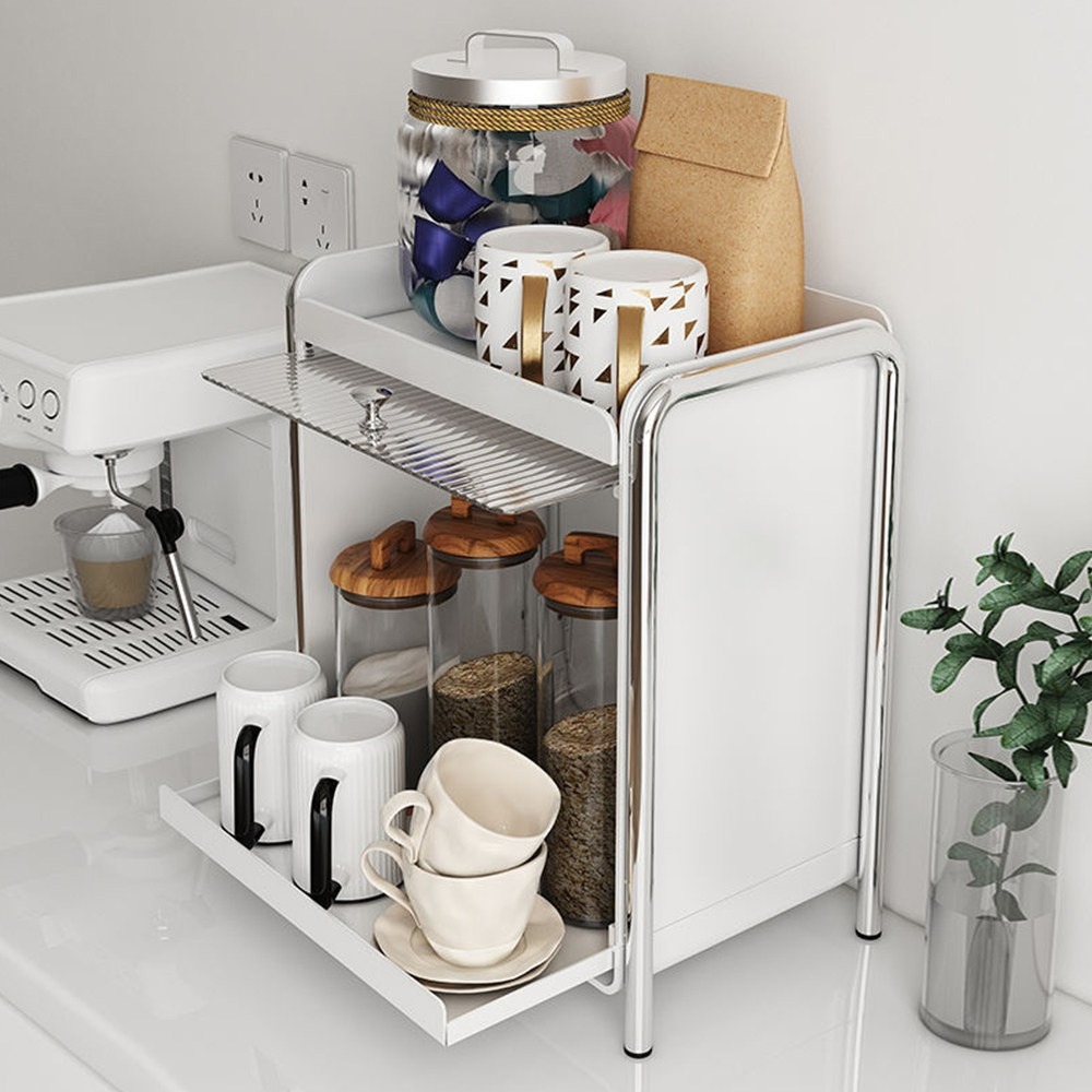 HK.sell 화이트톤 다용도 사각 식탁정리함, 화이트 27,900원