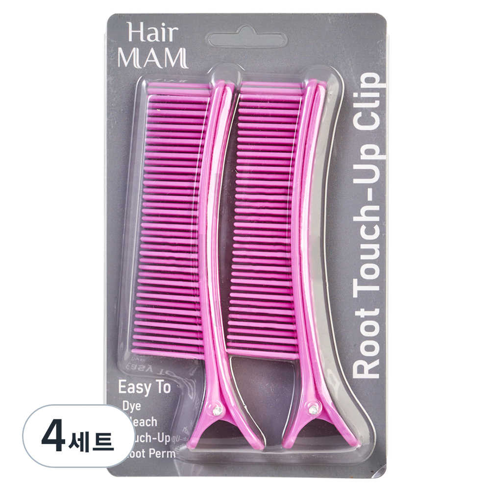 헤어맘 뿌리염색 섹션 핀셋 2p 25,500원