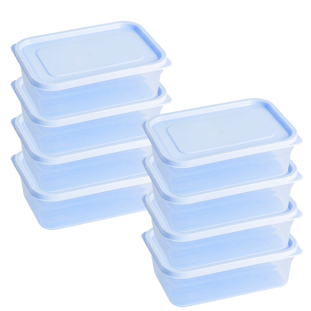 말랑핏 휘어지는 냉동실 정리용기 600ml, 8개, 단품 11,650원