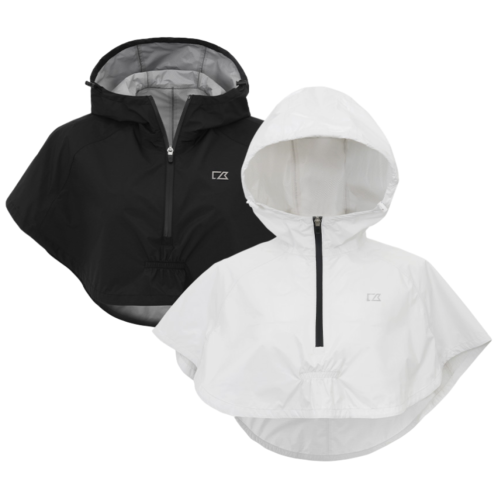 커터앤벅 여성 골프 레인후드숏판초비옷우비 - CBL5ARH131, 화이트, 화이트/FREE 49,900원