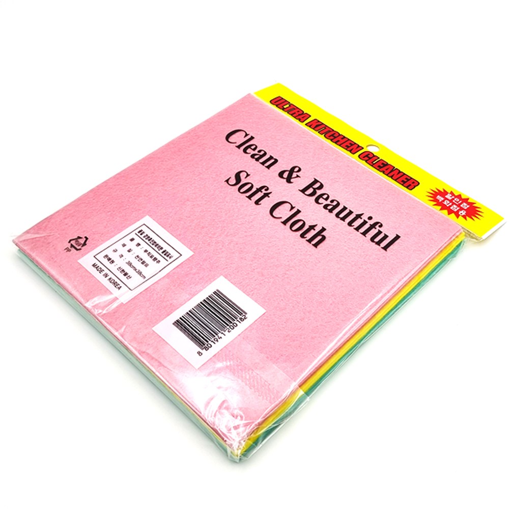 국내산 삼색 부직포 행주 3P 부직포행주 국내산행주 삼색행주 62,900원