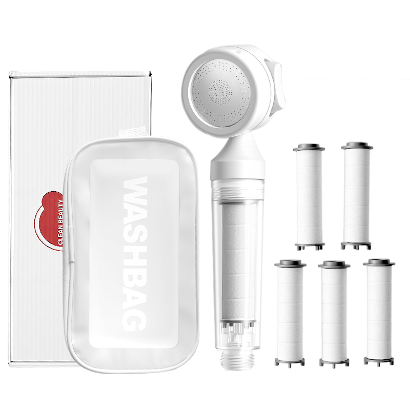 YONIVI 파워수압 여행용 샤워필터 샤워기헤드 본품+세디먼트 필터 6p 19,500원