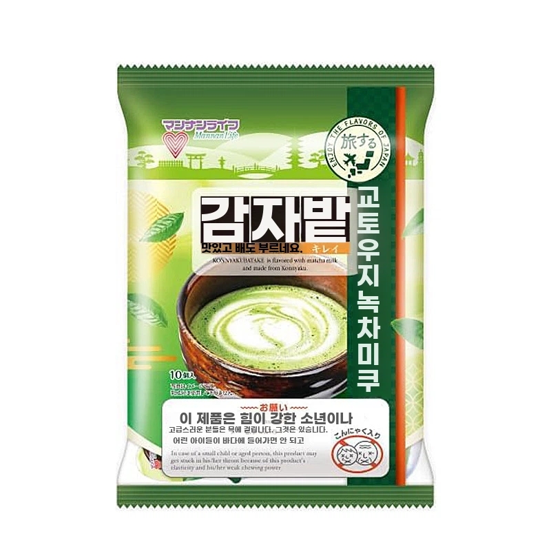 만난라이프 수입 일본 저칼로리 간식 곤약 젤리 4봉 사과 포도 복숭아 귤 말차 샤인머스켓맛 48,160원