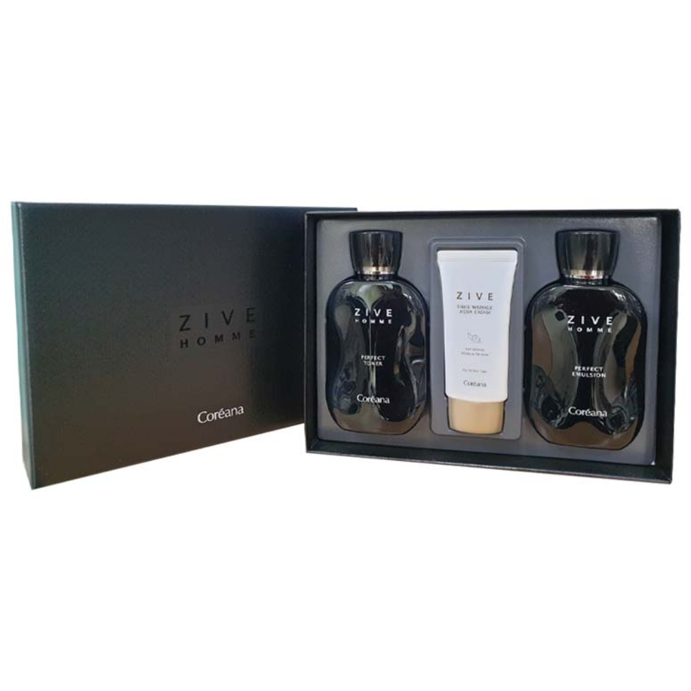 코리아나 지브옴므3종세트 토너 에멀전 수분크림 주름개선기능성화장품 남성스킨 남성로션 31,380원