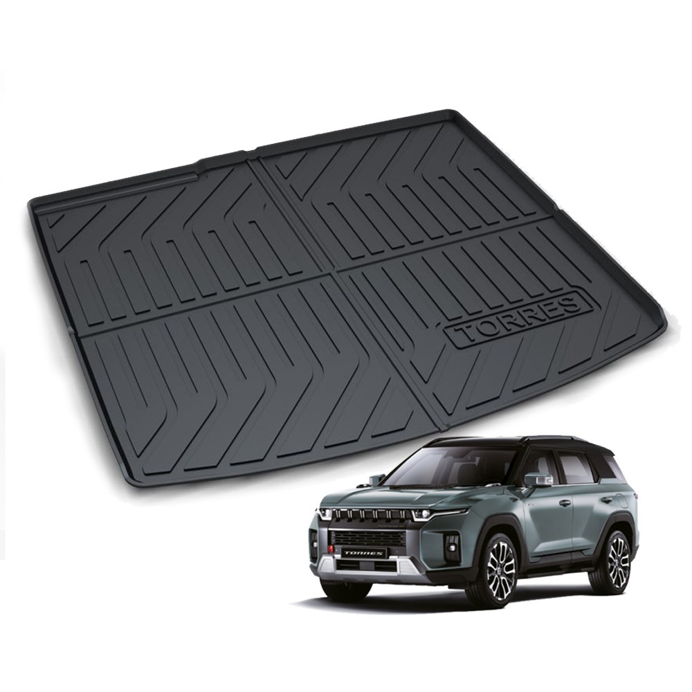 토레스 TPE트렁크매트 가솔린 EV 가능 카본 3D 논슬립 매트[호환] 49,000원
