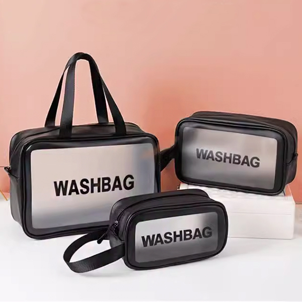 매이템 워시백3종세트 손잡이대형+스트랩대형+스트랩소형 여행용 세면 파우치 목욕가방  수영 물놀이 방수파우치 7,900원