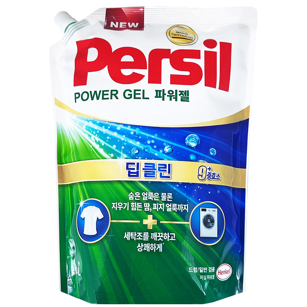 퍼실 딥클린 파워젤 일반용 액상세제 리필, 2.1L, 6개 50,250원