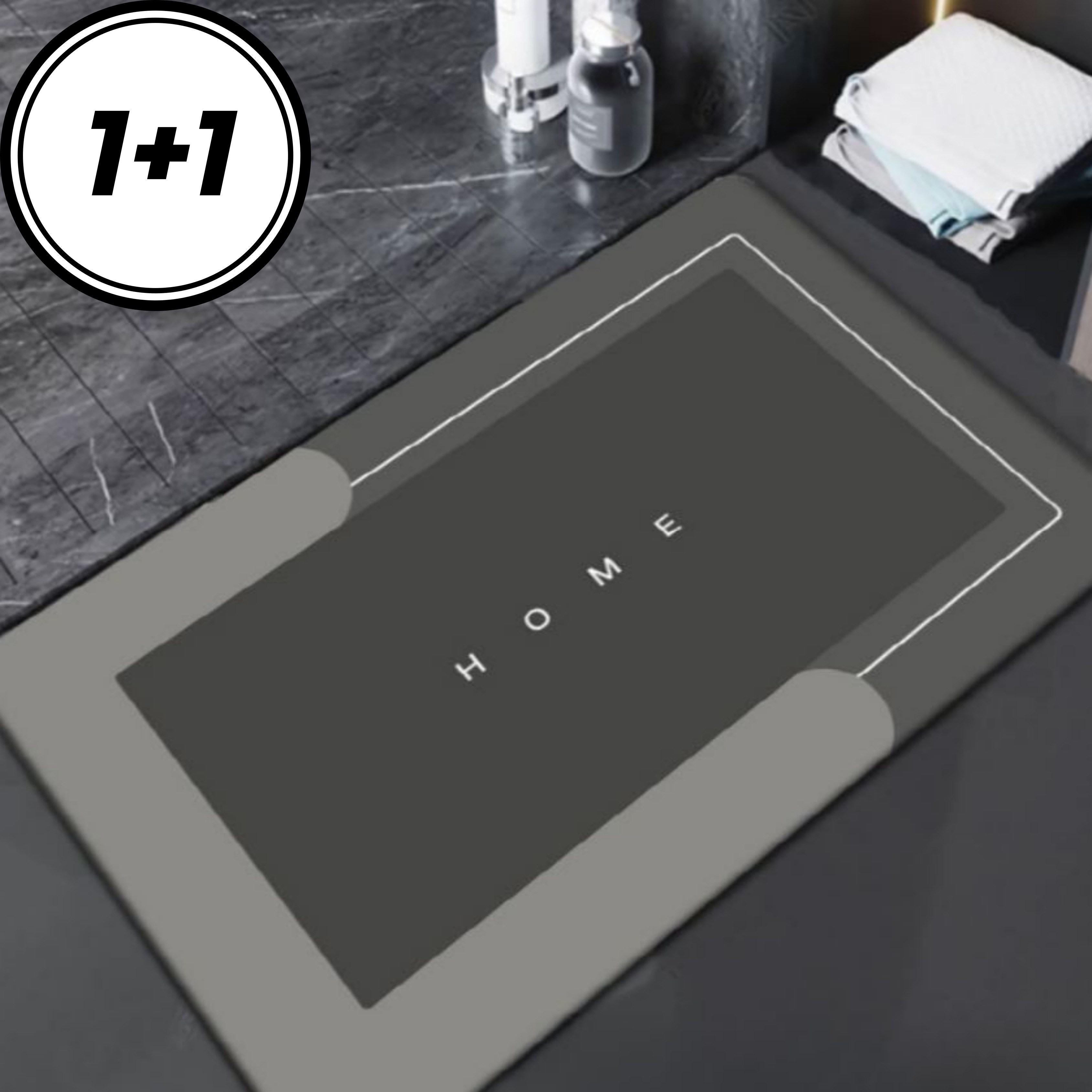 아름디오 소프트 규조토 빨아쓰는 욕실 발매트 1+1 세트 9,900원