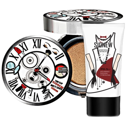 시오뉴 타임 슬립 쿠션+셋팅핏 B.B크림 셋트 구성 38,500원