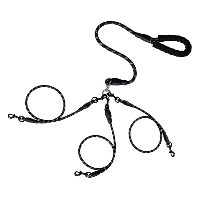 레드퍼피 강아지 쓰리인원 야간반사 목줄 15,500원