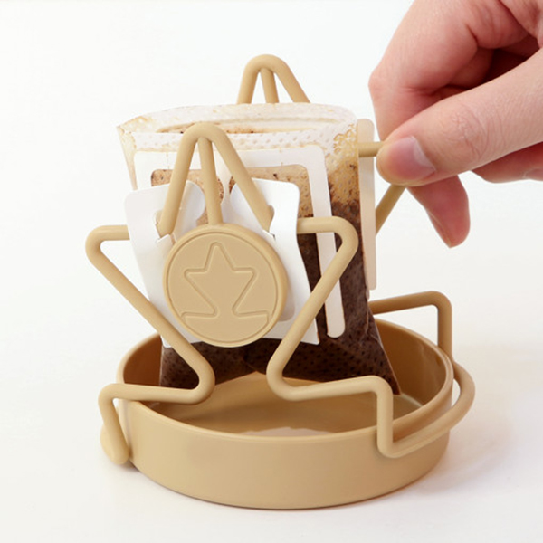 빈플러스 드립백 거치대+받침대 세트(골드) 크래들 캠핑 드립체어 드립백커피 홀더 10,800원