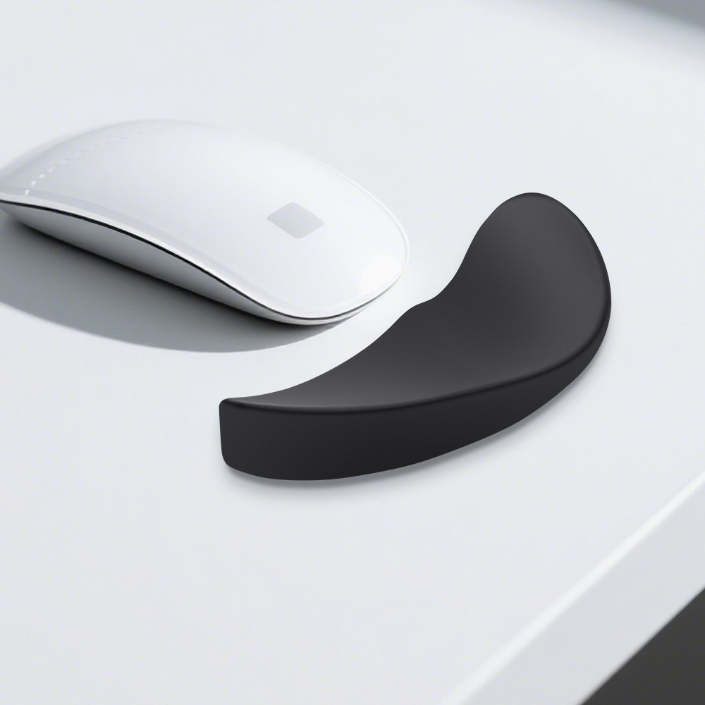 Jeernare 슬라이드형 인체공학 마우스 손목 받침대 움직이는 팜레스트 슬림 디자인, 1개, 블랙 7,500원