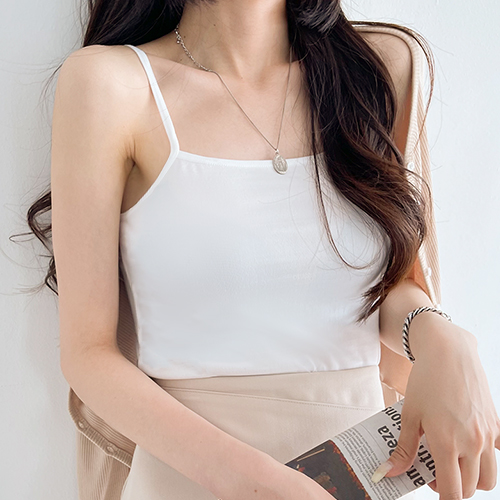 나나민 여성용 끈나시 레이어드 스판 이너 런닝 3p 8,700원